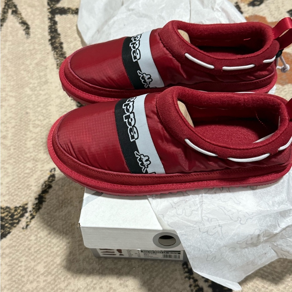 Kappa Red Slip-On Shoes